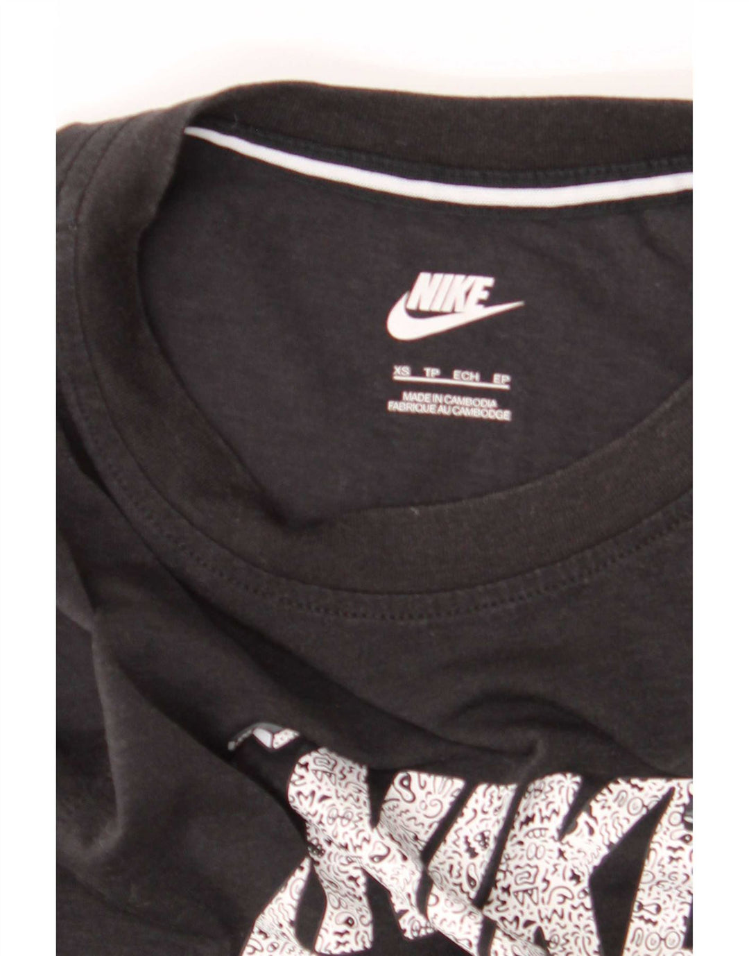 Nike Herren Graphic Vest Top XS Schwarz