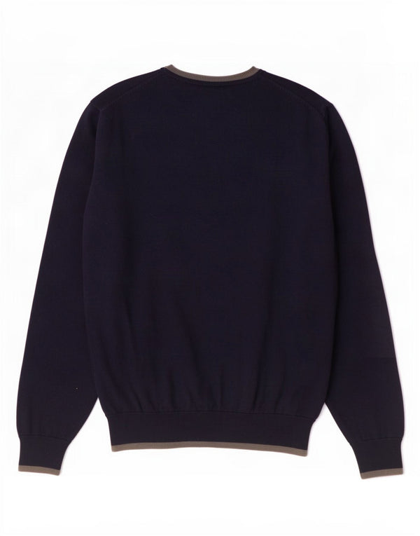 Refrigiwear Jungen-Pullover mit Rundhalsausschnitt, 15–16 Jahre, 2XL, marineblaue Wolle