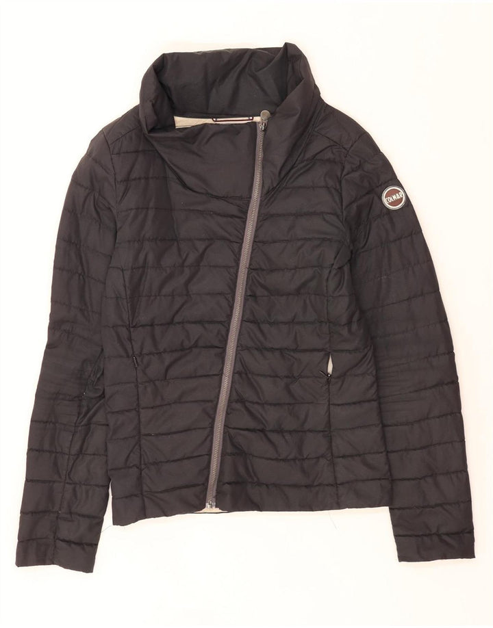 Colmar Damen Wattierte Jacke IT 42 Small Schwarz