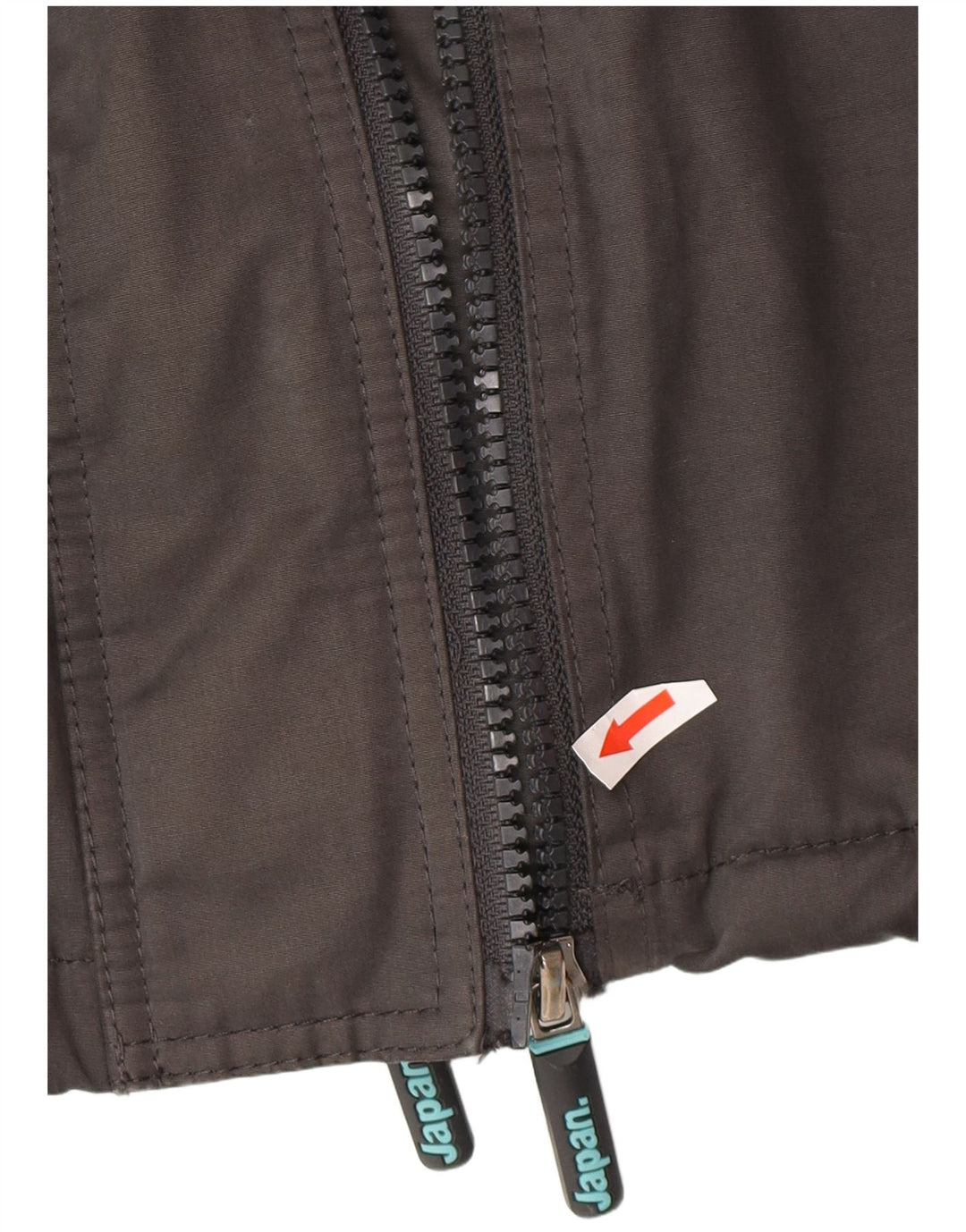 Superdry Herren The Windcheater Kapuzen-Windjacke UK 42 XL Grau