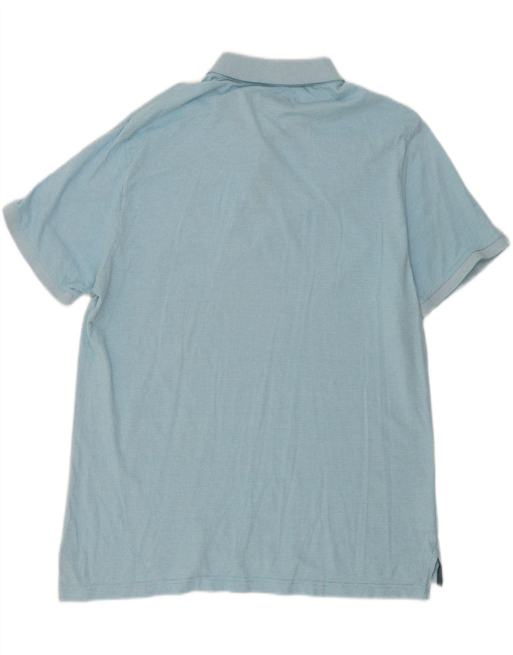 Penguin Herren Poloshirt 2XL Blau Baumwolle