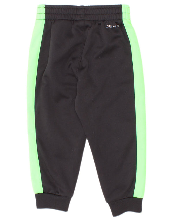 Nike Baby Jungen Dri Fit Trainingshose, 12–18 Monate, Schwarz, Farbblock