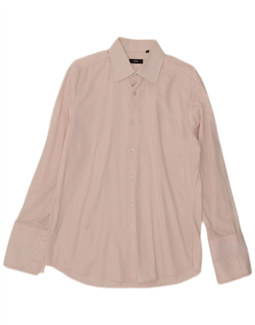 Hugo Boss Herren formelles Hemd Größe 41 16 Large Pink