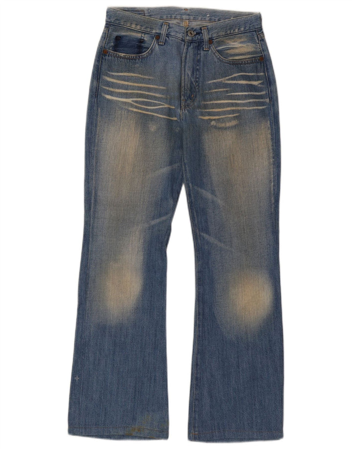 Replay Damen Bootcut-Jeans W26 L30 Blau