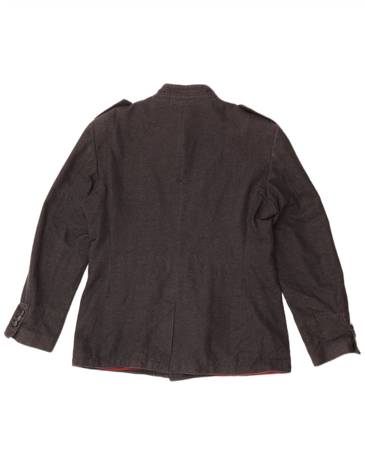 Zara Herren Militärjacke EU 54 XL Grau