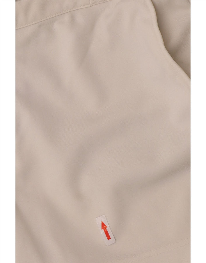 AUSTRALIAN L'ALPINA Herren Chinoshorts IT 48 Medium W32 Weiß Polyester