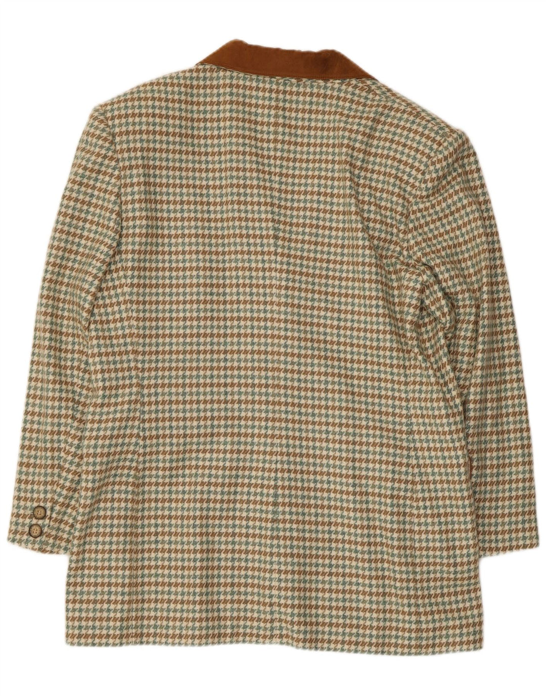 LAURA BIAGIOTTI Womens Blazer Jacket IT 50 XL Multicoloured Houndstooth