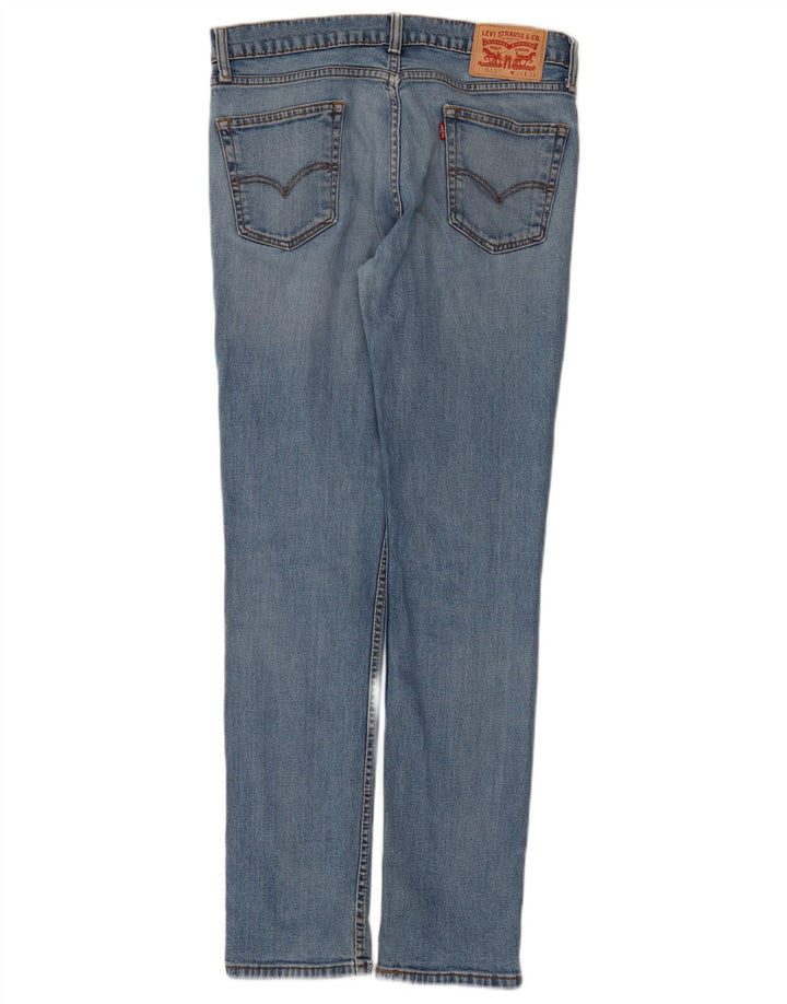 Levi's Herren 511 Slim Jeans W34 L34 Blaue Baumwolle