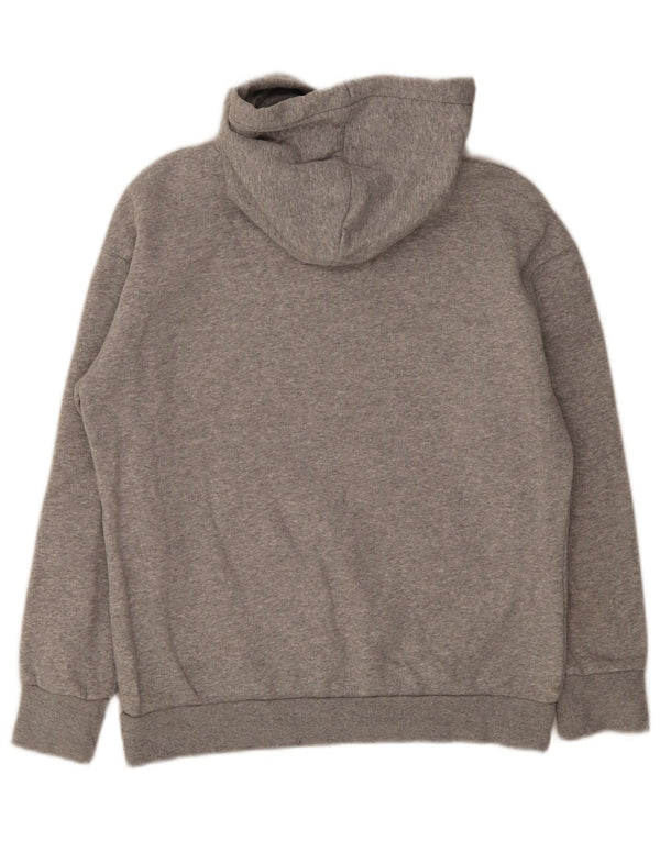 Under Armour übergroßer Damen-Kapuzenpullover aus Baumwolle, Gr. 6, XS, grau gefleckt