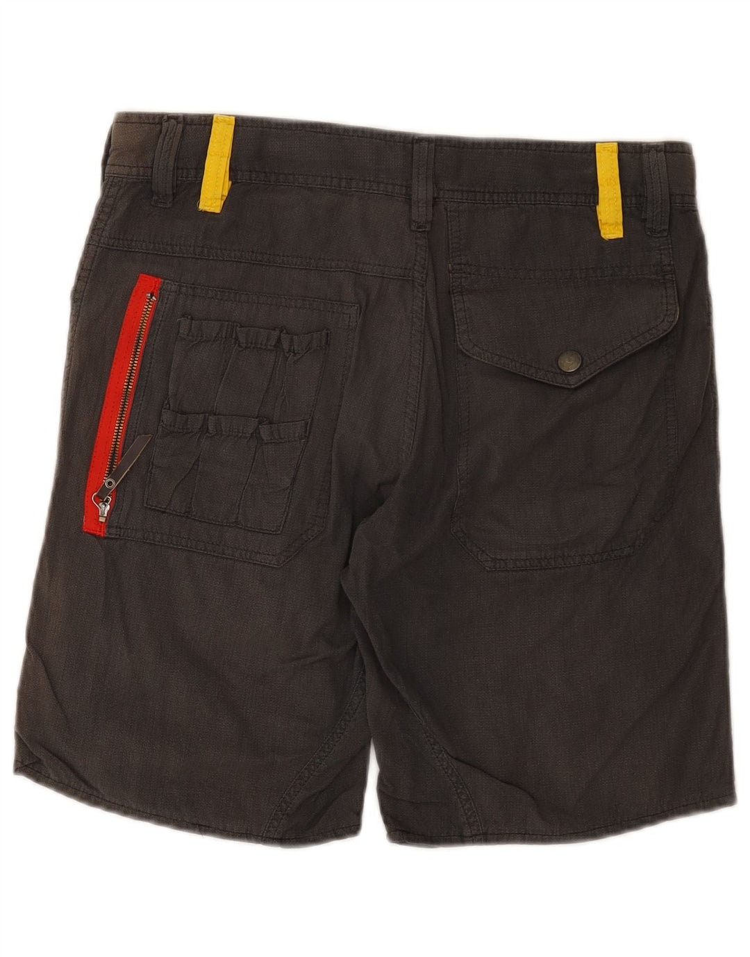 Diesel Herren Cargoshorts W30 mittelgraue Baumwolle