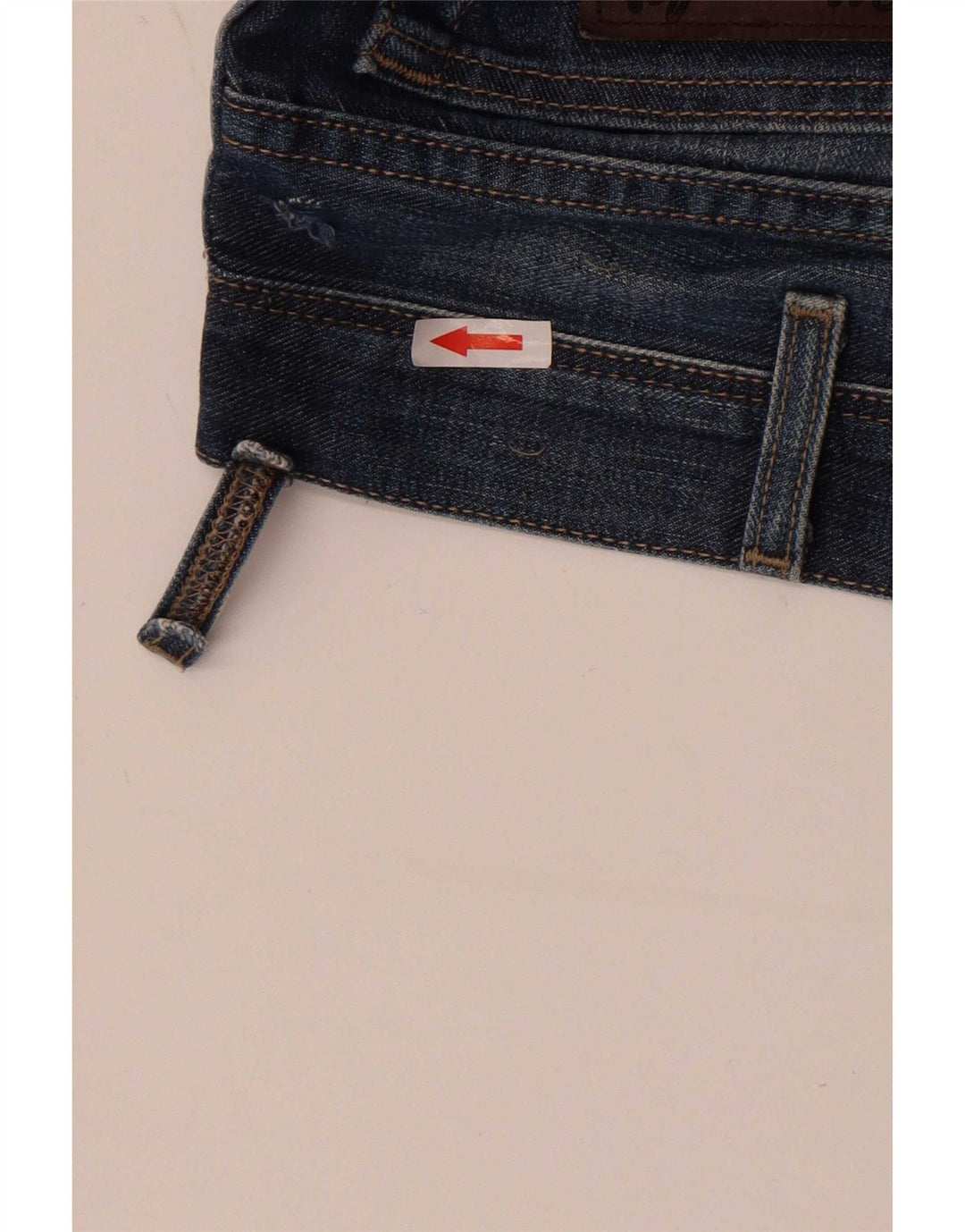 Wrangler Herren Texas Straight Jeans W36 L34 Blaue Baumwolle