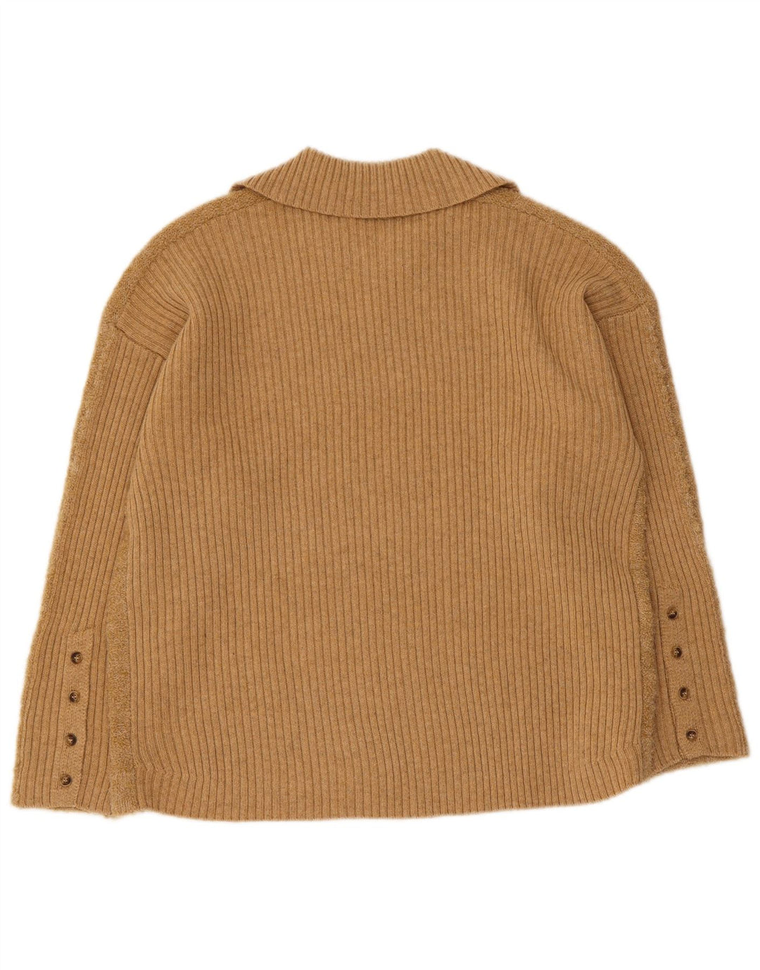 Indi & Cold Damen-Pullover mit Rollkragen, UK 14, mittelbeige Wolle