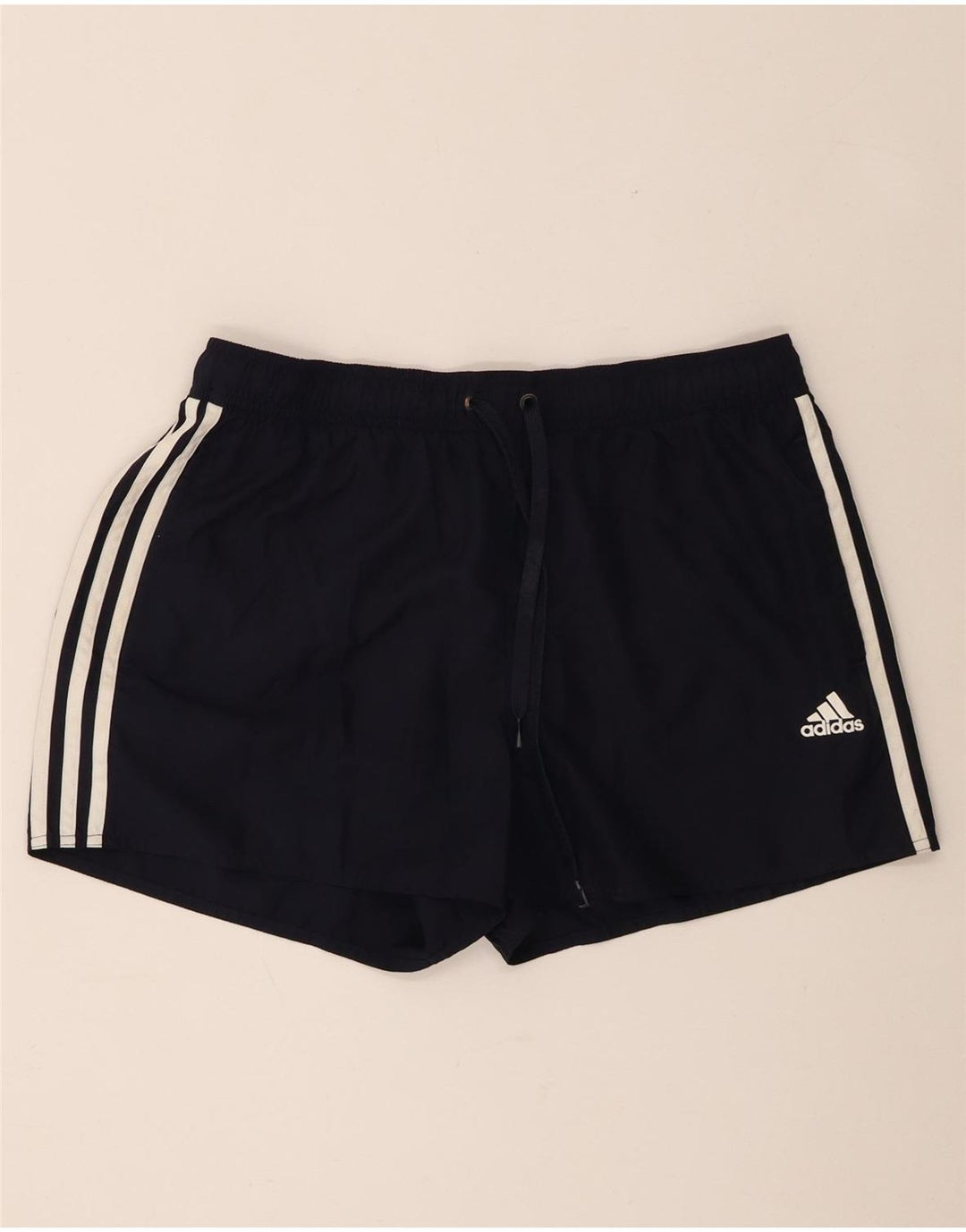 Adidas Herren-Sportshorts, groß, marineblau, Polyester