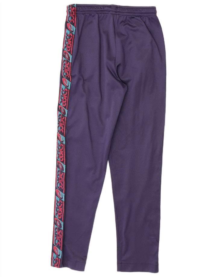 ASICS Damen Grafik-Trainingshose IT 46 Large Marineblau Polyamid