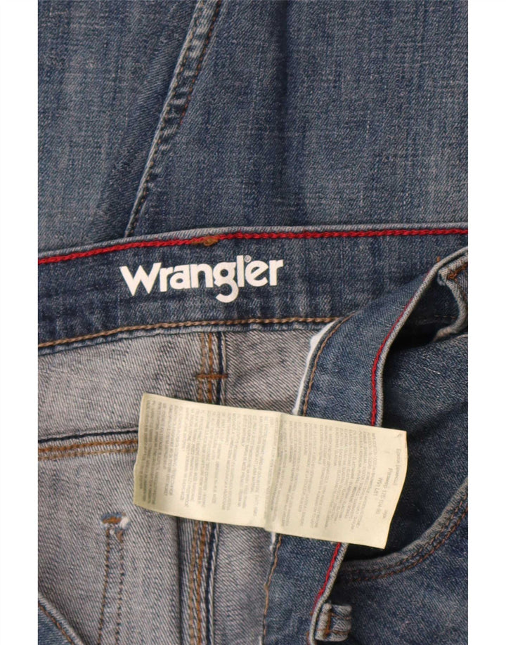 Wrangler Herren Slim Jeans W36 L29 Blaue Baumwolle