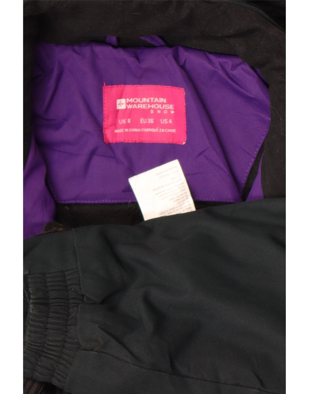 Mountain Warehouse Damen-Windbreakerjacke mit Kapuze, Gr. 8, Schwarz