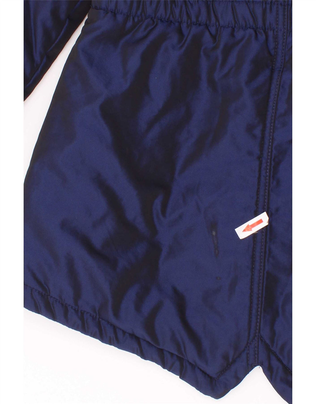 Ted Baker Mädchen-Parka mit Kapuze, 5–6 Jahre, marineblaues Nylon