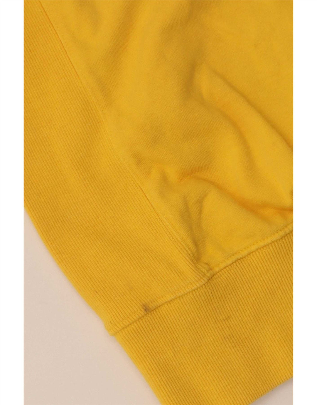 Superdry Damen-Sweatshirt-Pullover, UK 14, Größe L, Gelb, Baumwolle