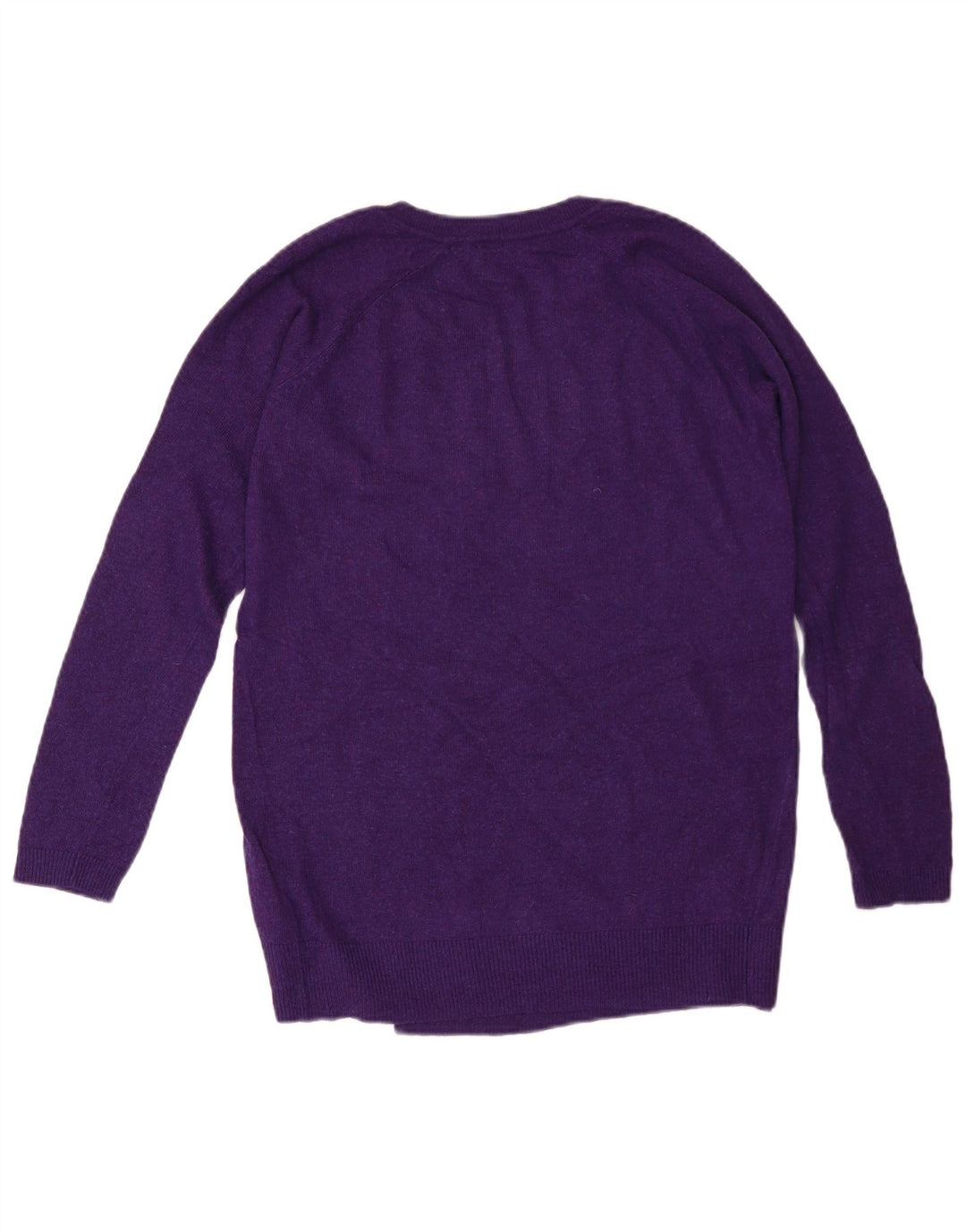 Marks & SPENCER Damen-Pullover, übergroß, V-Ausschnitt, Gr. 10, Größe S, Lila