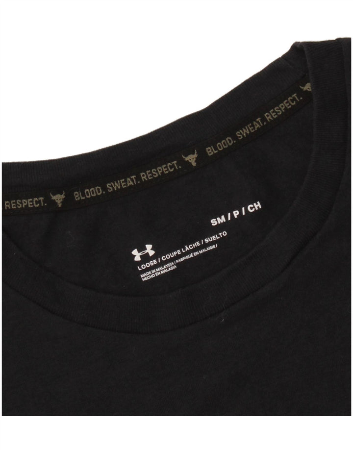 UNDER ARMOUR Herren Graphic T-Shirt Top Small Schwarz