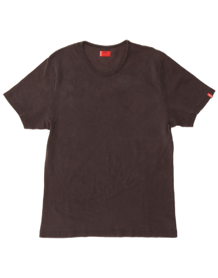 LEVI'S Womens T-Shirt Top UK 18 XL Black