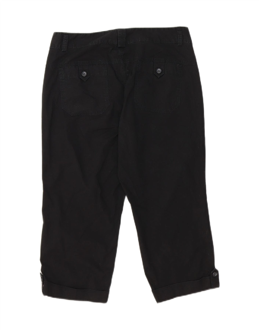 DOCKERS Womens Bermuda Shorts W32 Large Black Vintage Dockers and Second-Hand Dockers from Messina Hembry 