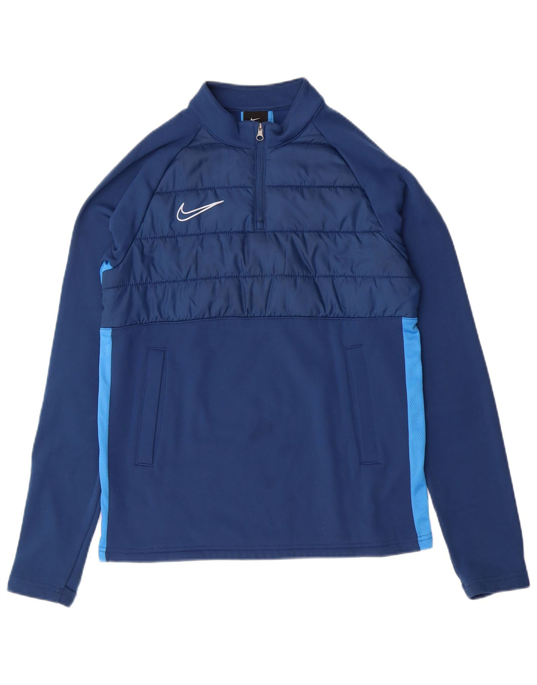 NIKE Dri Fit Pullover-Trainingsanzug für Jungen, 12–13 Jahre, Größe L, Blau
