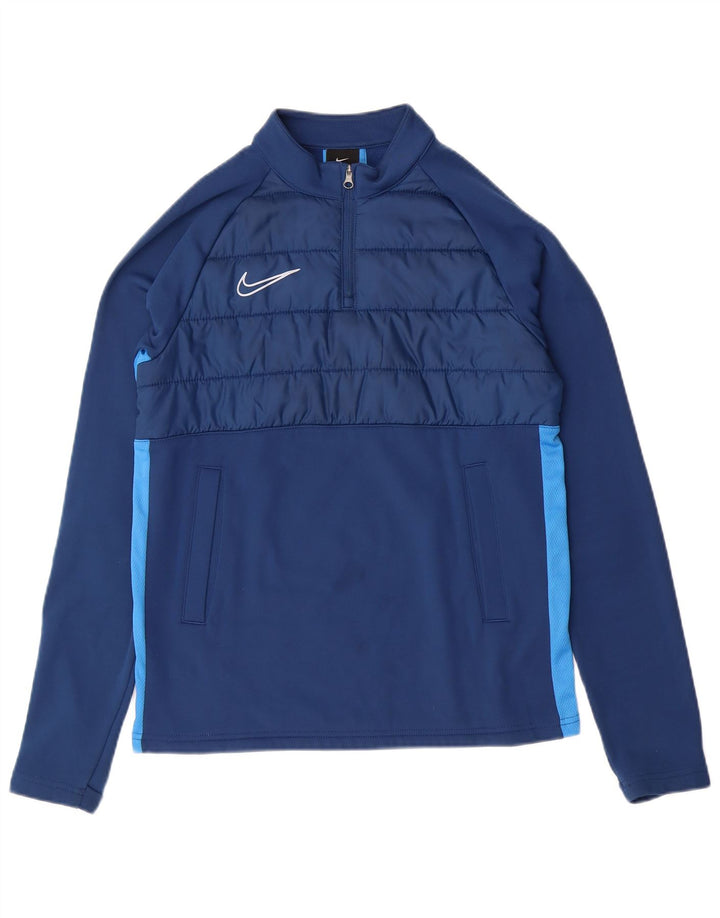 NIKE Dri Fit Pullover-Trainingsanzug für Jungen, 12–13 Jahre, Größe L, Blau