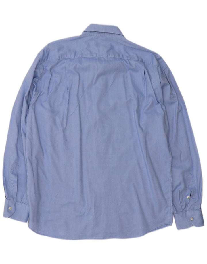 Roccobarocco Herrenhemd Größe 43 17 XL Blau