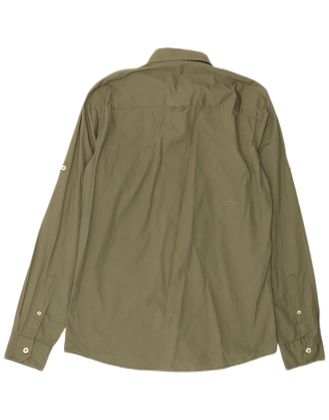 BENETTON Herrenhemd Small Khaki