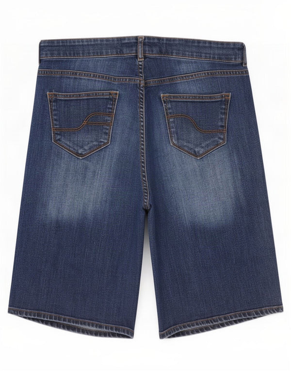 Fat Face Damen Jeansshorts UK 14 Large W34 Blau