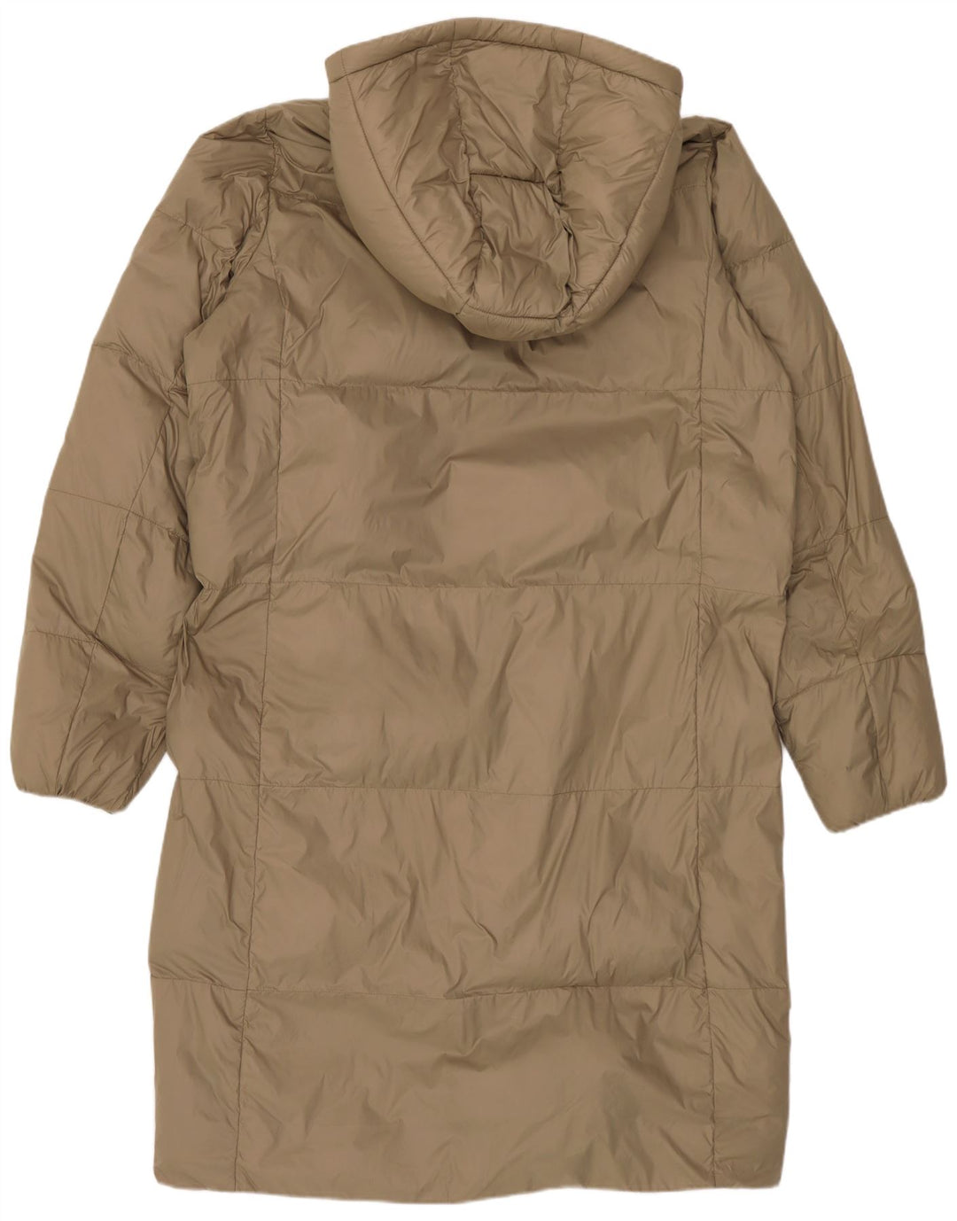 Calvin Klein Jeans Damen Übergroßer gepolsterter Mantel UK 10 Small Khaki Polyamid