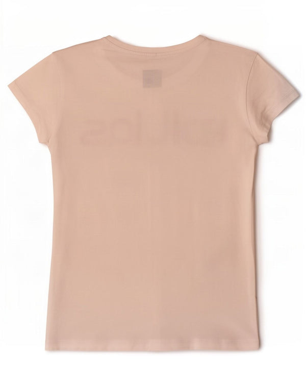 Adidas Damen Grafik T-Shirt Top UK 10 Small Off White