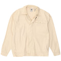 Adidas Herren Bomberjacke UK 36 Small Off White Cotton