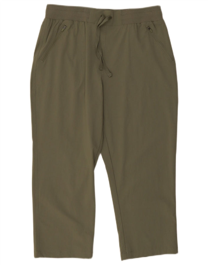 Mountain Warehouse Capri-Hose für Damen, UK 12, M, W30, L21, Khaki