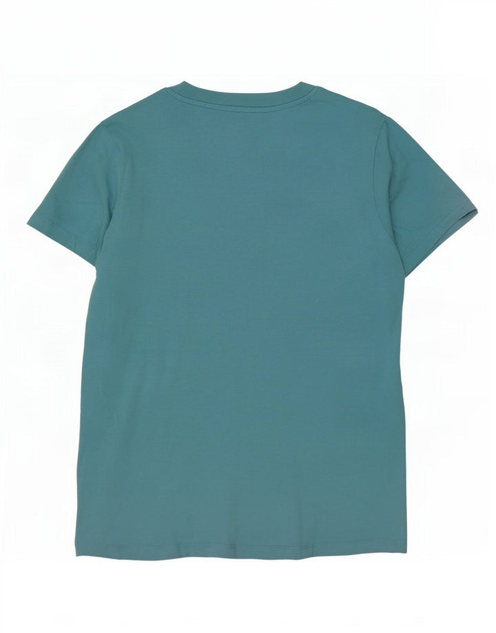 Levi's Damen T-Shirt Top UK 10 Small Blau Baumwolle