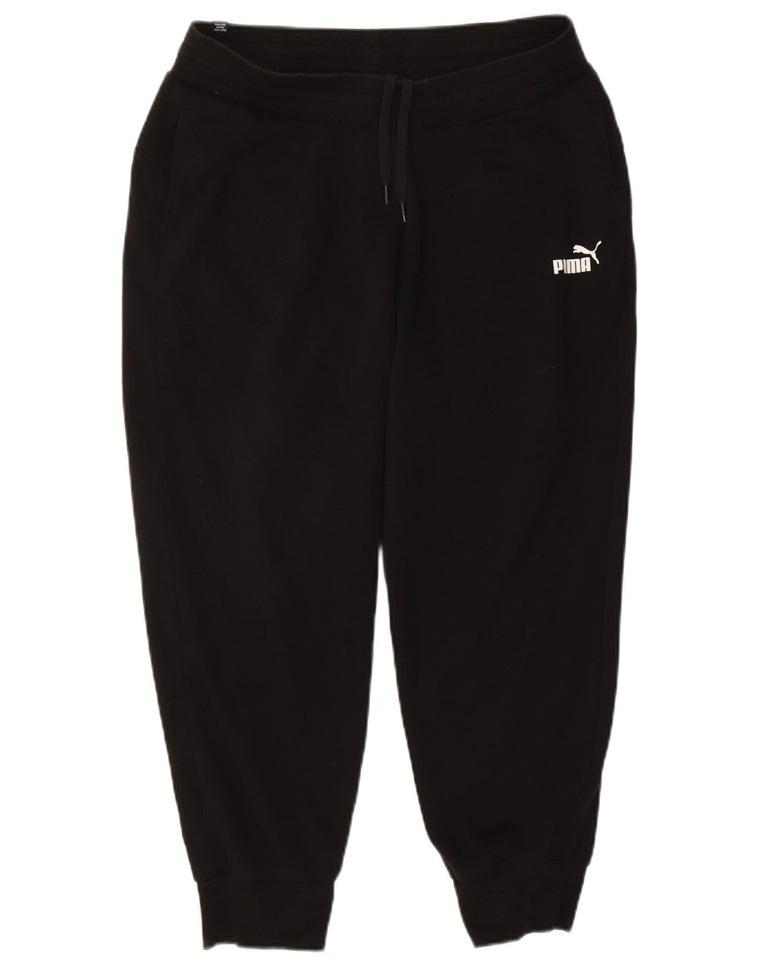PUMA Herren-Trainingshose, Jogginghose, Größe L, Schwarz, Baumwolle