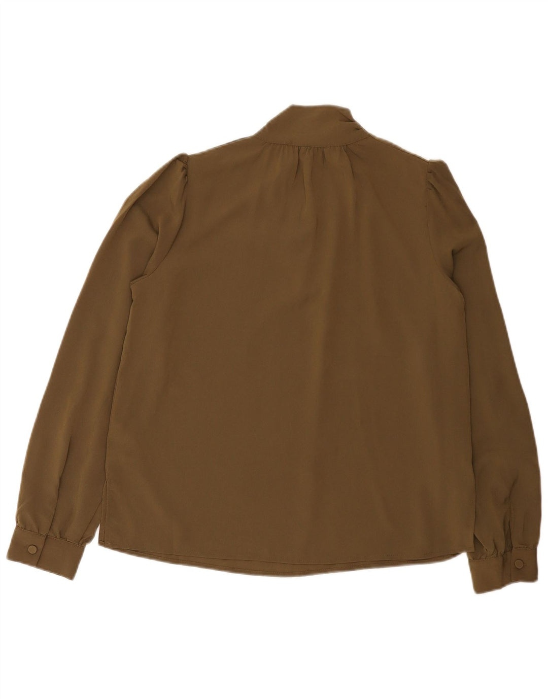 French Connection Damen-Blusenoberteil mit lockerer Passform, UK 10, Größe S, Khaki, Polyester