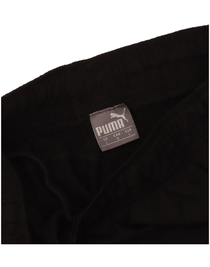 Puma Herren-Trainingshose, Jogginghose, Größe L, Schwarz