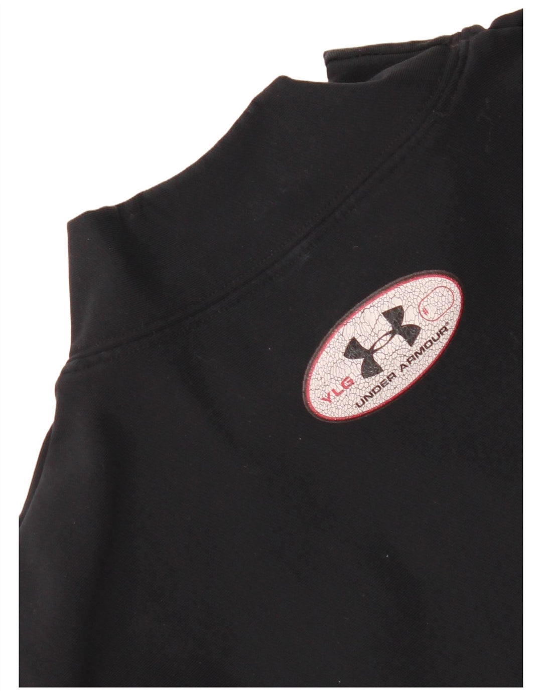 Under Armour Mädchen-Top, langärmelig, 11–12 Jahre, Größe L, Schwarz