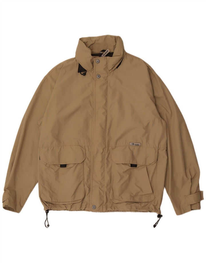 Colmar Herren-Windjacke mit Kapuze, IT 50, groß, beige, Polyamid