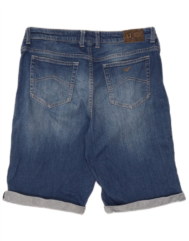Armani Junior Jungen Jeansshorts 15-16 Jahre W32 Blaue Baumwolle