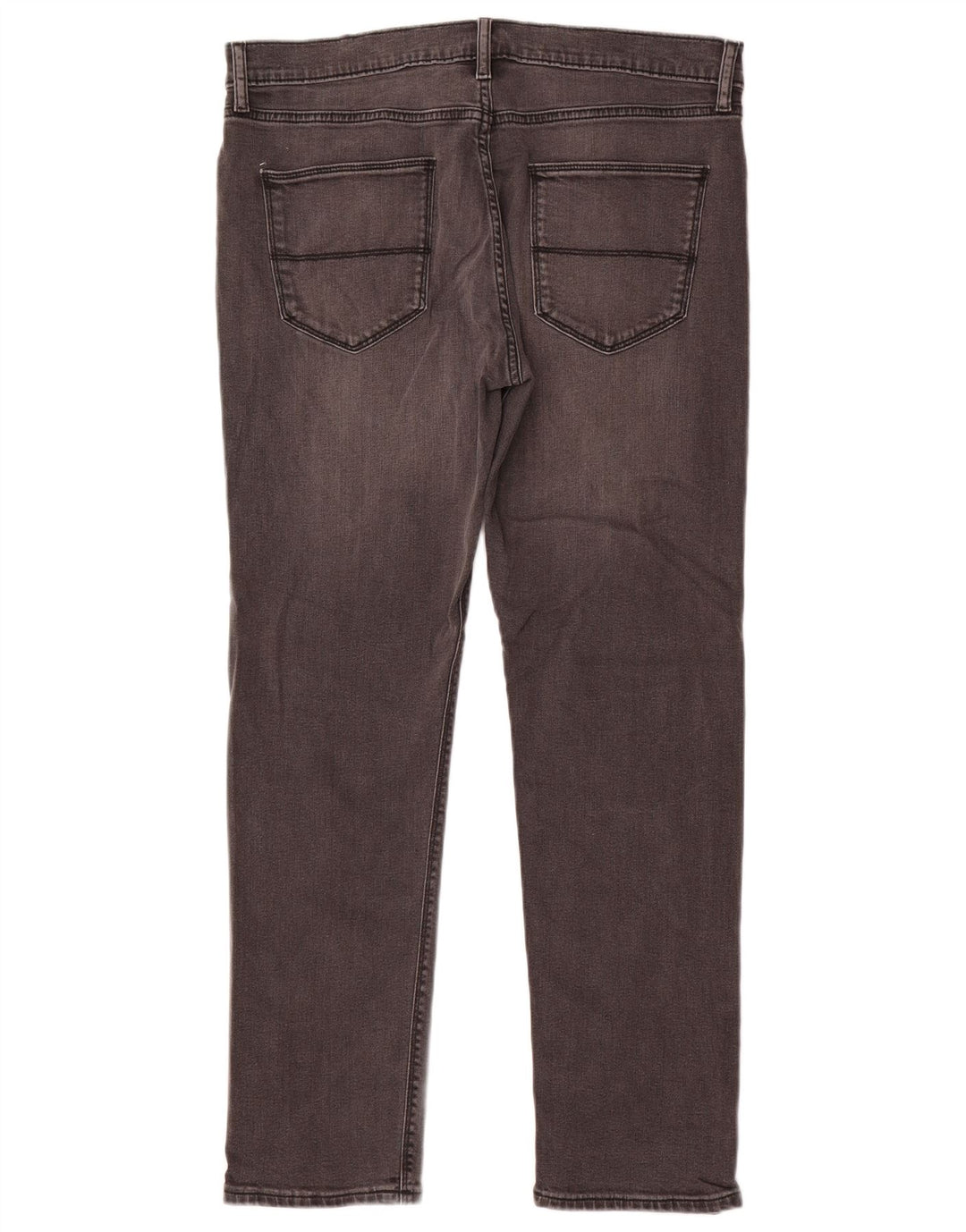 Marks & Spencer Herren Slim Jeans W34 L31 Graue Baumwolle