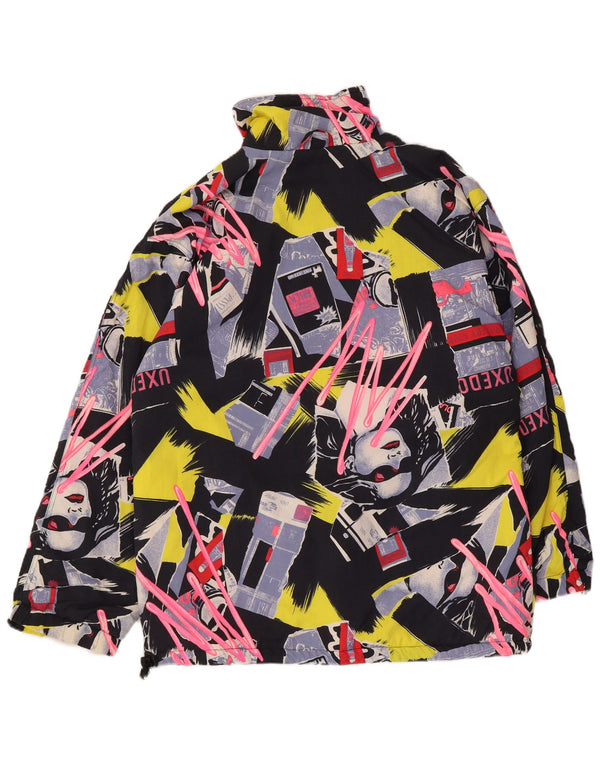 Olympia Herren-Regenjacke mit Grafik, UK 40, groß, mehrfarbig, Farbblock
