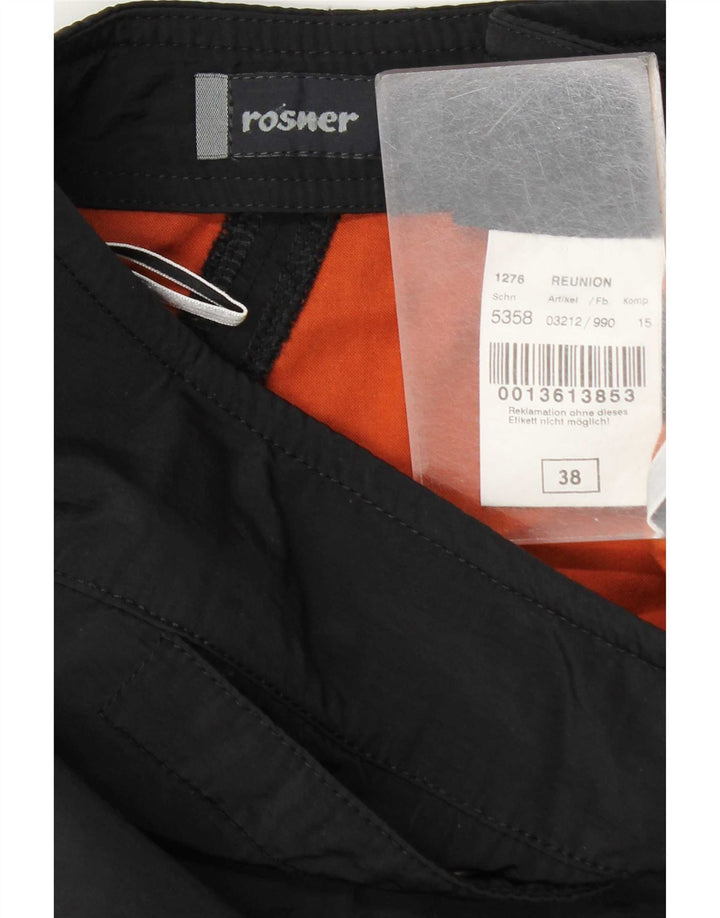 Rosner Damen Maxirock EU 38 Medium W30 Schwarze Baumwolle