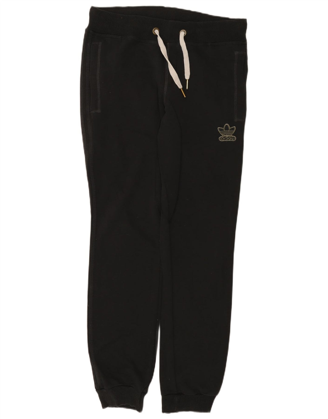 Adidas Herren-Trainingshose, Jogginghose, mittelschwarz, Baumwolle