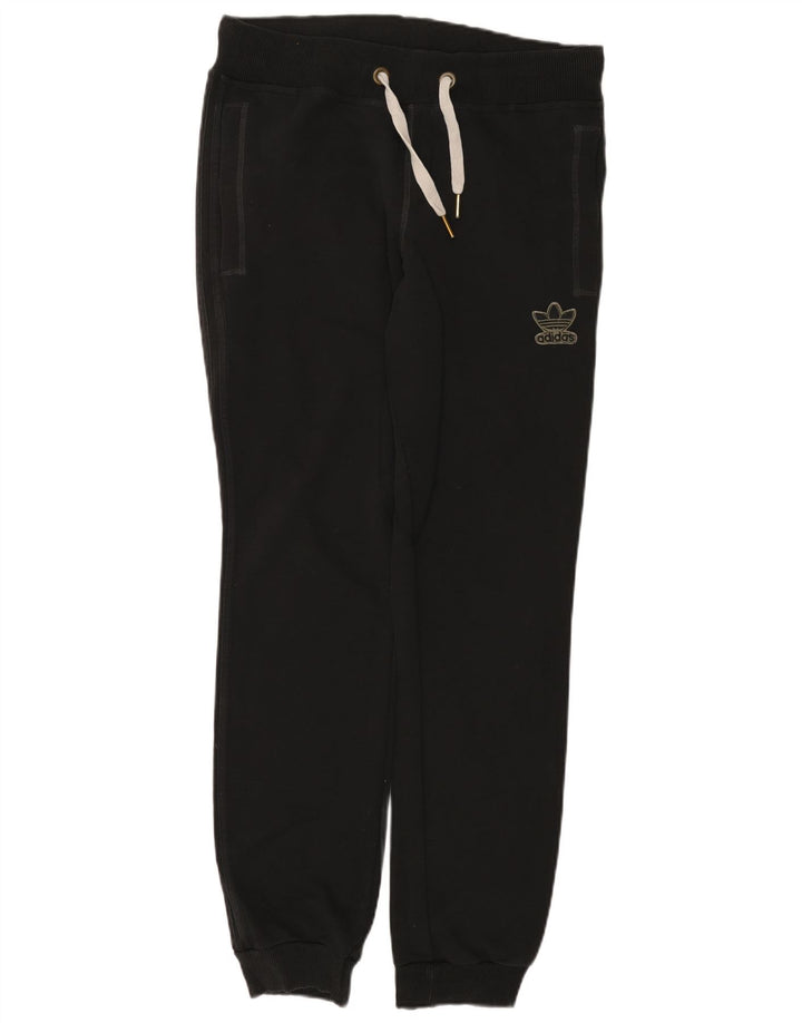 Adidas Herren-Trainingshose, Jogginghose, mittelschwarz, Baumwolle
