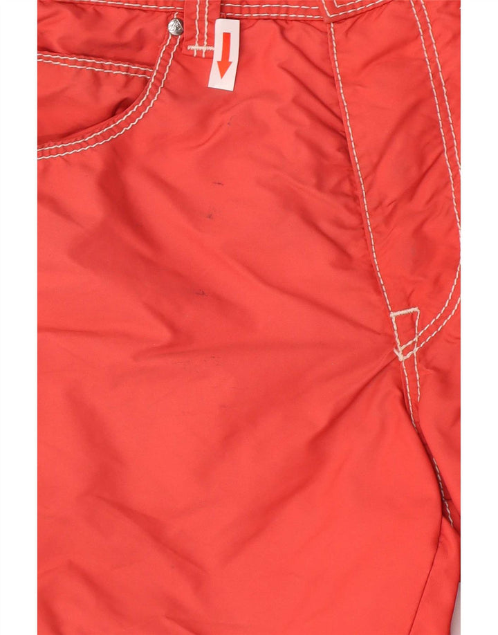 Roy Rogers Damen Badeshorts W29 Small Rot Polyamid