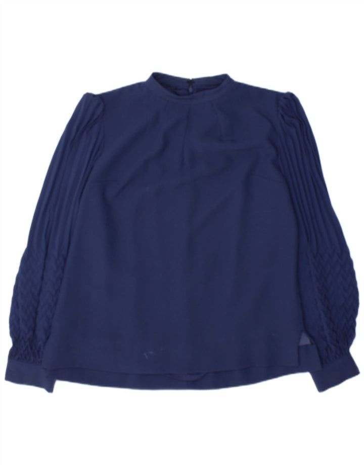 Hobbs Damen Blusenoberteil UK 14 Large Marineblau