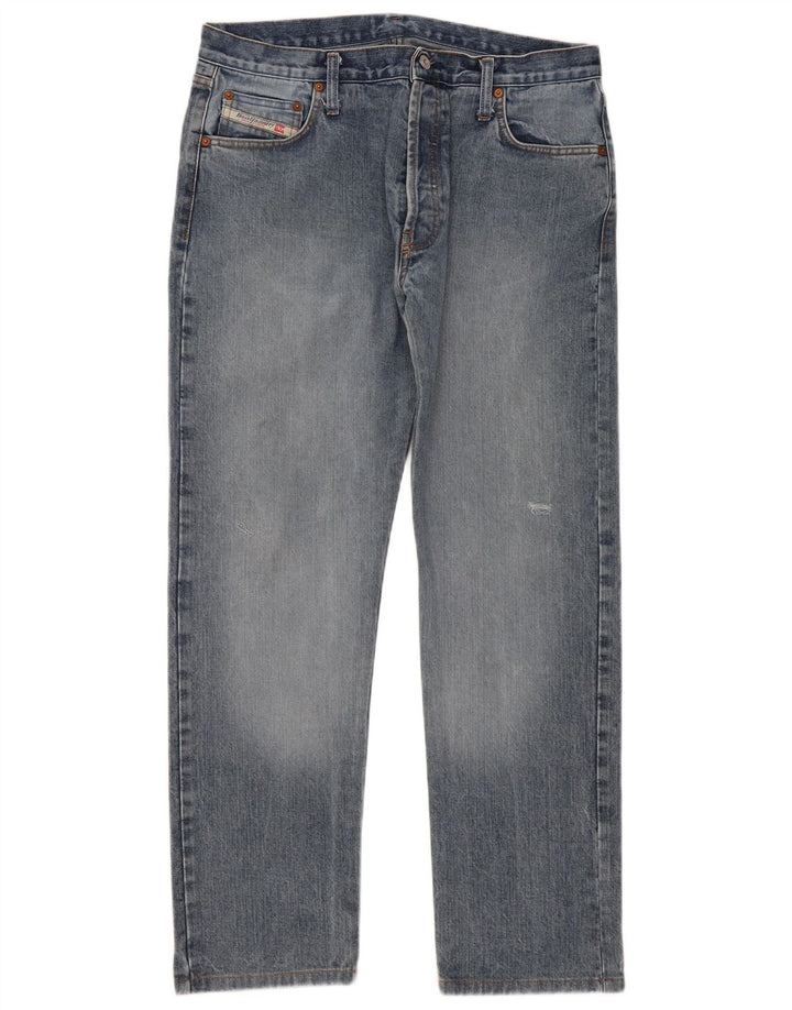 Diesel Herren Straight Jeans W31 L31 Blau